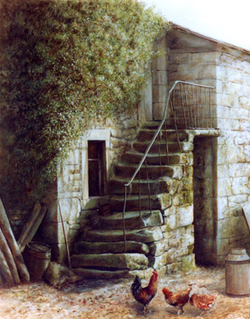 stone steps