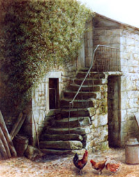 stone steps